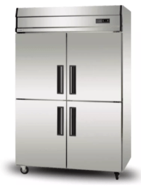 Freezer Vertical 4 Puertas Ciego  Italy 1000 Lts - (1250x750x1920) Frio Estatico