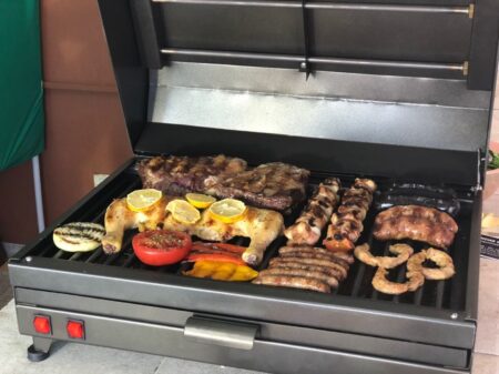 Parrilla Eléctrica con Tapa para Departamento 40x40 - Imagen 6