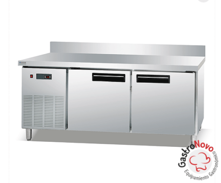 Heladera Mostrador Bajo Mesada 2400x760x800 Frio Forzado