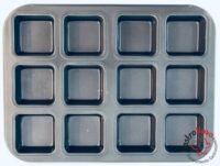 Molde Para 12 Brownies De 6 X 6 X 2,4cm
