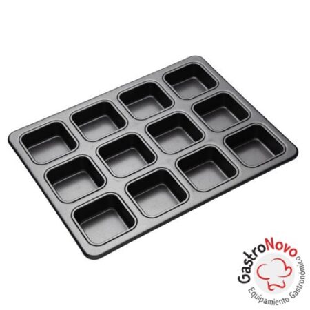 Molde Para 12 Brownies De 6 X 6 X 2,4cm - Imagen 3