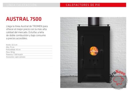 Calefactor Austral Tromen 8000 - Imagen 4