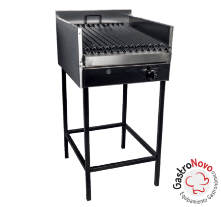 Parrilla Con Base A Gas 0.50 Mts Depaolo