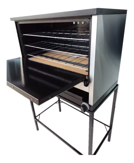 Horno Pizzero A Gas De 6 Moldes Gratinador Inferior De Paolo - Imagen 2