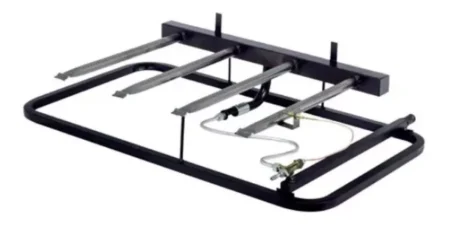 Horno Pizzero A Gas De 6 Moldes Gratinador Inferior De Paolo - Imagen 4