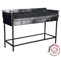 Parrilla Con Base A Gas 1.50 Mts Depaolo