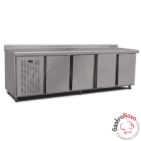 Mostrador Refrigerado Bajo Mesada 2500 X 760 X 850 4 Puertas