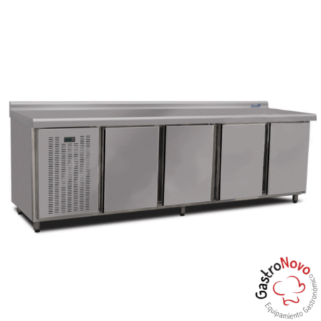 Mostrador Refrigerado Bajo Mesada 2500 X 760 X 850 4 Puertas