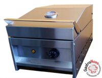 Parrilla Eléctrica Kokken 35x60 Con Tapa