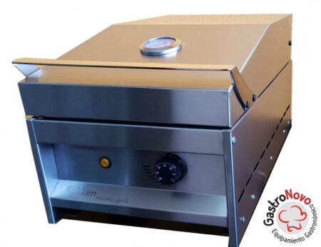 Parrilla Eléctrica Kokken 35x60 Con Tapa