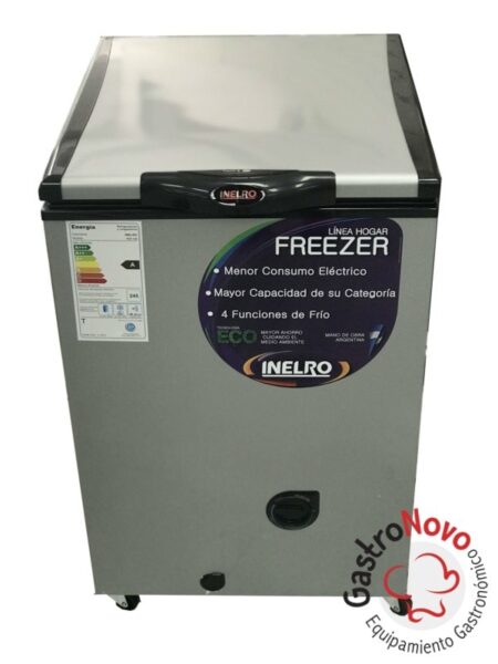 Freezer Linea Hogar Fih 130p Plateado Inelro - Imagen 4