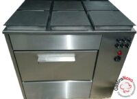 Cocina Eléctrica Industrial 6 hornallas + Horno
