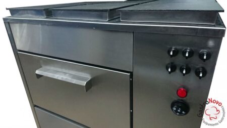 Cocina Eléctrica Industrial 6 hornallas + Horno - Imagen 4