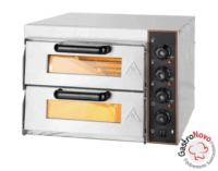 Horno Pizzero Doble Electrico Piso Refractario 40×40