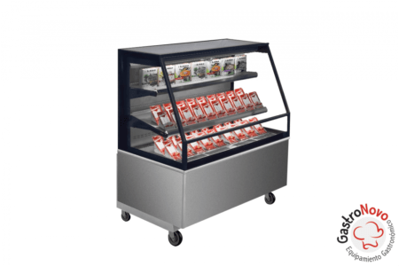 Exhibidora Refrigerada Autoservicio Infinity Baja 3 Niveles 1800