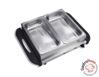 Buffetera Mantenedor Comidas Calientes Chafing 2 Bandejas - BW200-2