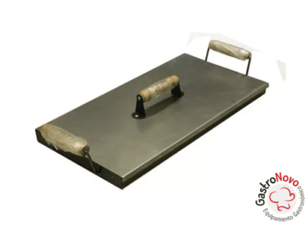 Plancha Bifera De Hierro C/ Tapa Para 2 Hornallas