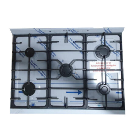 Cocina Saho 820 reja fundicion 5 Hornallas PUERTA CIEGA - Imagen 2