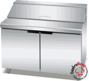 Heladera P/ bandeja 1225X750X1050/Frio forzado
