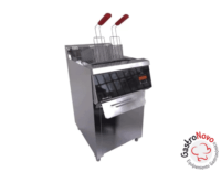 Freidora Automatica A Gas Morelli 30 Lts Acero Inox Touch