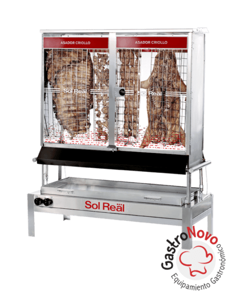 Asador Criollo Con Puerta Doble. Cod Ac2p