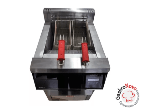 Freidora Automatica A Gas Morelli 30 Lts Acero Inox Touch - Imagen 3