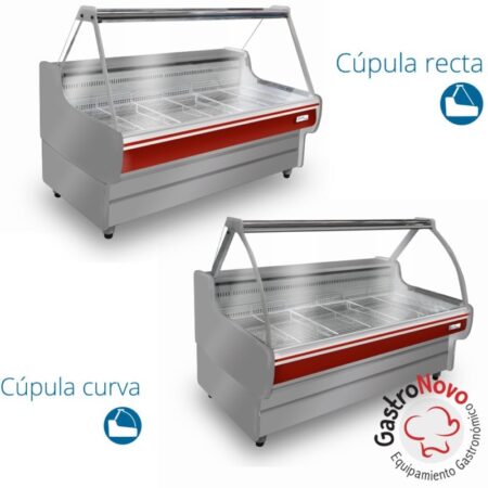 Batea Refrigerada Vidrio Curvo 1200 Modelo Luana Frider - Imagen 2