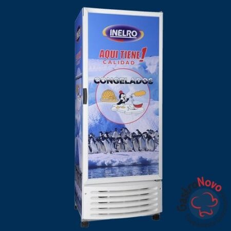 Freezer Vertical Inelro Bt 19 Ice Para Bolsas De Hielo -14°c | GASTRONOVO