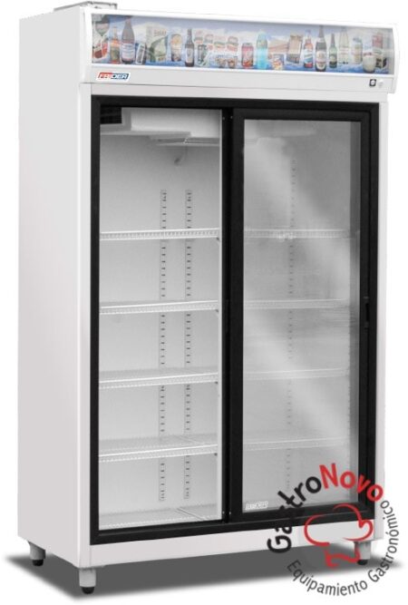 Exhibidoras Verticales Mt 1800 Con 3 Puertas Corredizas