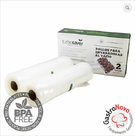 Rollos Para Envasadora al Vacío – 2 unidades de 22cm X 5mts c/u - Imagen 3