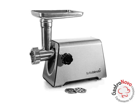 Picadora De Carne Turboblender Acero Inox. 3 Discos