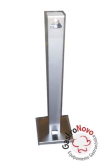 Dispenser De Alcohol en Gel a Pedal Acero Inoxidable
