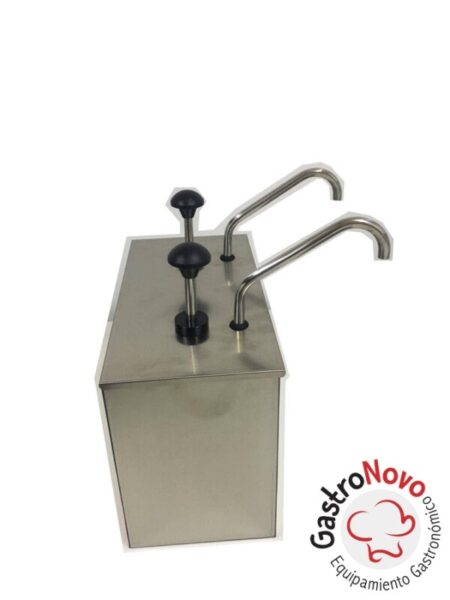 Dispenser de 2 Bocas para Aderezos con Pounch para Servir - Imagen 3