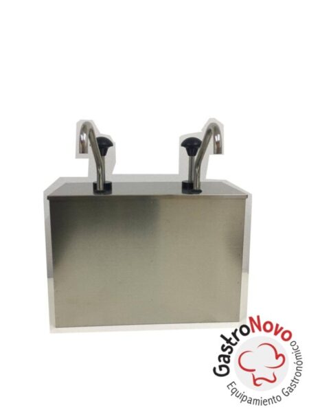 Dispenser de 2 Bocas para Aderezos con Pounch para Servir - Imagen 6