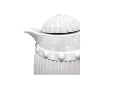 Jarra Termica Blanca Moderna 1 L - Imagen 3