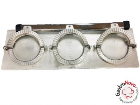 Molde Para Cierre Empanadas De Aluminio 14 Cm X 3 Boca