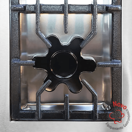 Cocina Industrial Kokken De 6 Hornallas 76cm Puerta Visor - Imagen 6