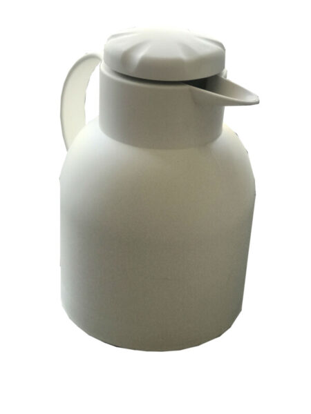 Jarra Térmica Blanca Moderna 1 Litro Termo