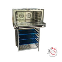 Horno Convector 60x40 Catania 3 Bandejas Y Base Porta Bandejas