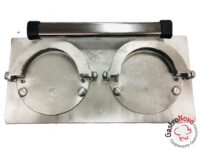 Molde Para Cierre Empanadas De Aluminio 14 Cm X 2 Boca