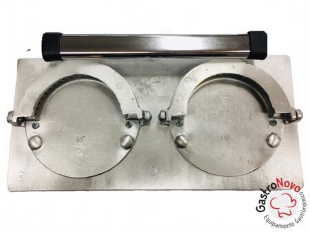 Molde Para Cierre Empanadas De Aluminio 14 Cm X 2 Boca
