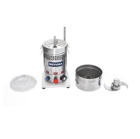 Cutter Industrial De Alto Rendimiento 4 Litros Metvisa - Imagen 2