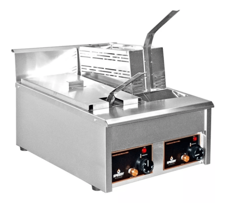 Freidora Eléctrica Doble 16 Litros Speedy Grill - Imagen 2