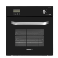 Horno Empotrable A Gas Y Eléctrico Morelli Cristal 900 109l Negro 220v