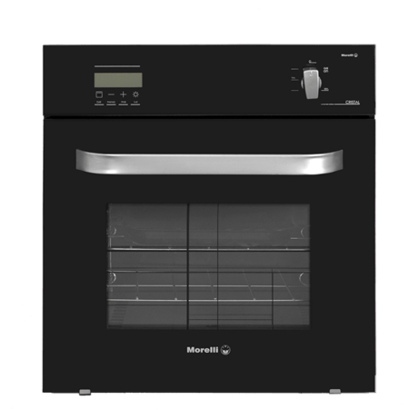 Horno Empotrable A Gas Y Eléctrico Morelli Cristal 900 109l Negro 220v