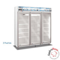 Heladera Exhibidora Vertical 3 Puertas 1350 Lts Modelo Frider
