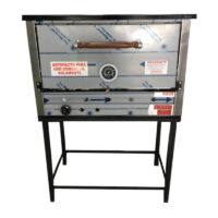 Horno Pizzero De 6 Moldes Con Base Pevi