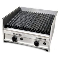 Parrilla A Gas 60 Cm De Acero Inoxidable Corbelli