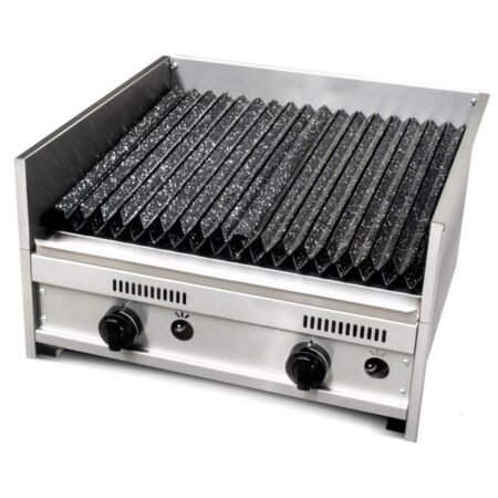 Parrilla A Gas 60 Cm De Acero Inoxidable Corbelli