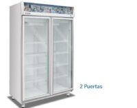 Heladera Exhibidora Vertical Dos Puertas 870 Lts Modelo Frider